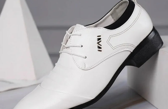 Oxford Shoes for Men Dress Shoes Formal Pointed Toe Business Wedding Dress Shoes