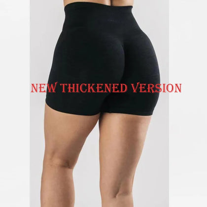 High Waist Amplify Seamless Shorts Women Scrunch Butt Yoga Shorts Push Up Gym