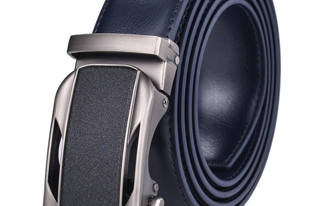 Men's Ratchet Belt with Automatic Buckle