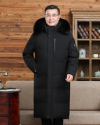 Black Fox fur collar / XXL / Adults