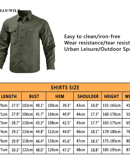 Men's Outdoor Safari Cargo Shirt