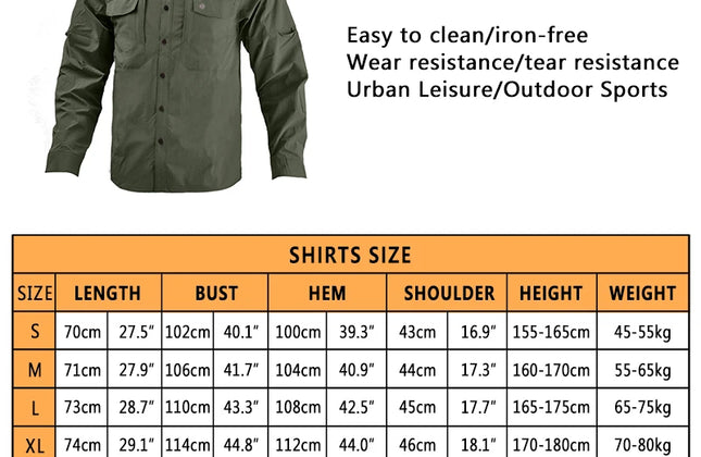 Men's Breathable Outdoor Shirt - Constantin & Crys