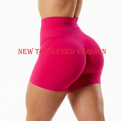 High Waist Amplify Seamless Shorts Women Scrunch Butt Yoga Shorts Push Up Gym