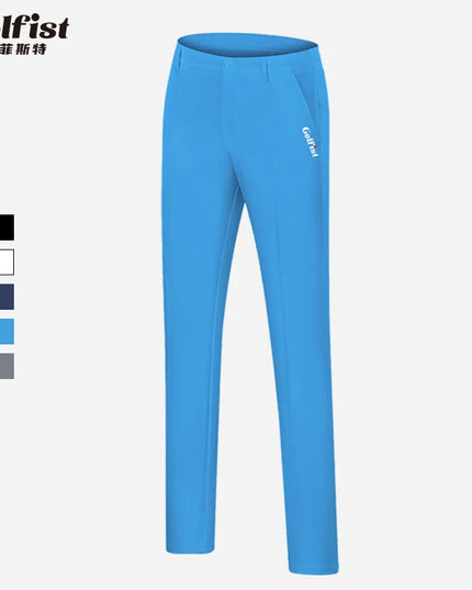 Golfist Golf Men's Summer Sports Pants Breathable Quick Dry Elastic Trouser Slim