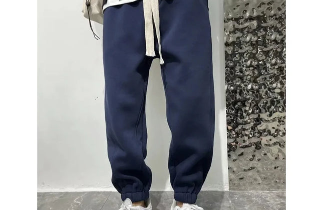 High Waist Loose Fit Men's Spring Trousers - Constantin & Crys