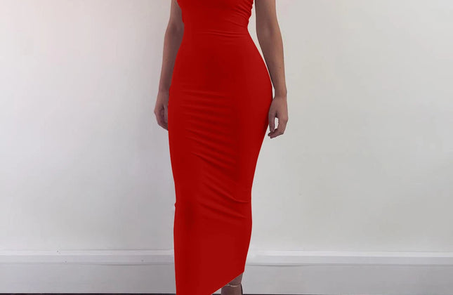 JZ461 New Summer Women's Dress Long Sling Dresses Club Sexy Suspender Dress