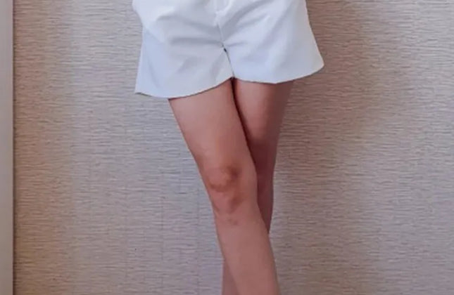 Sungtin Office Lady High Waist Shorts Women Wide Leg Short Pants
