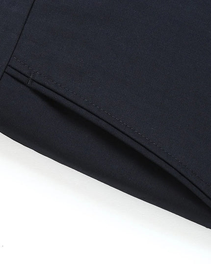 Summer Men Business Thin Silk Pants 29-56 Male Big Size Formal Classic Black