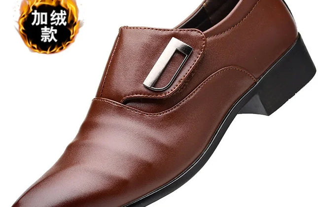 Oxford Shoes for Men Dress Shoes Formal Pointed Toe Business Wedding Dress Shoes