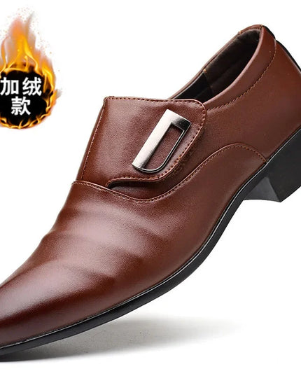 Oxford Shoes for Men Dress Shoes Formal Pointed Toe Business Wedding Dress Shoes