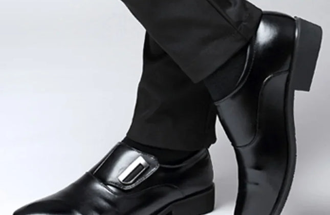 Oxford Shoes for Men Dress Shoes Formal Pointed Toe Business Wedding Dress Shoes