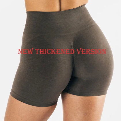 High Waist Amplify Seamless Shorts Women Scrunch Butt Yoga Shorts Push Up Gym