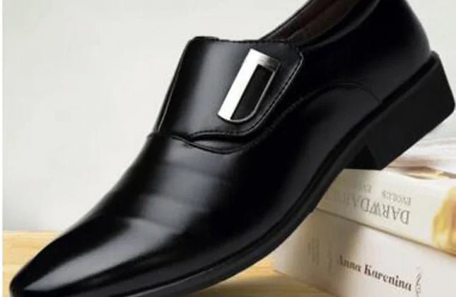 Oxford Shoes for Men Dress Shoes Formal Pointed Toe Business Wedding Dress Shoes