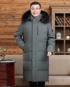 Grey raccoon fur / XXL / Adults