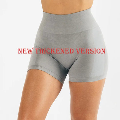 High Waist Amplify Seamless Shorts Women Scrunch Butt Yoga Shorts Push Up Gym