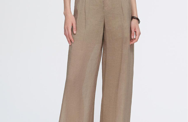 Ensemble Chemise et Pantalon à Manches Longues en Soie de Mûrier et Lin | Luxe Respirant