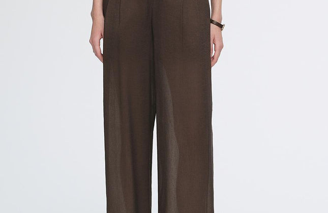 Ensemble Chemise et Pantalon à Manches Longues en Soie de Mûrier et Lin | Luxe Respirant
