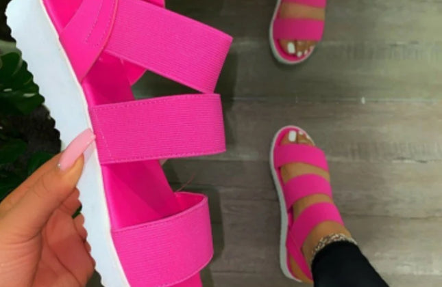 Shoes 2022 New Women Sandals Sexy Walking Shoes Casual Women Shoe Slip on Ladies