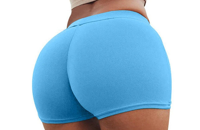 Fitness Gym Compression Short High Waist Running Training Shorts Breathable