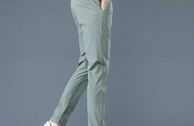 Men's Straight Fit Breathable Summer Pants - Constantin & Crys