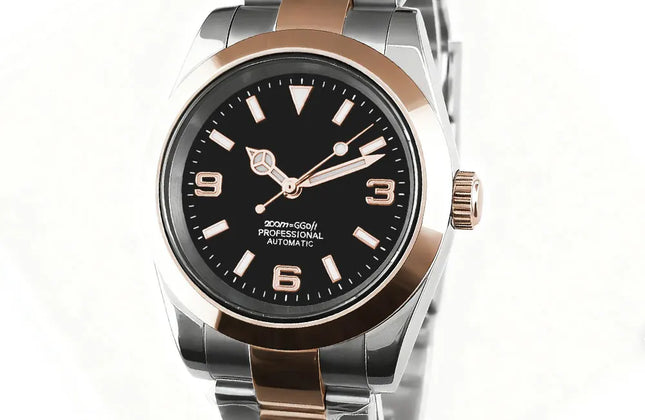 Men's Automatic Watch – Sapphire Crystal, 36mm & 39mm