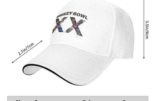 Chris Brown Breezy Bowl XX Tour 2025 Baseball Cap Outfits
