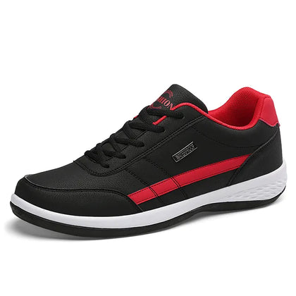 Leather Men Shoes Sneakers Trend Casual Shoe Italian Breathable Leisure Male