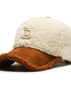 White Brown Cap