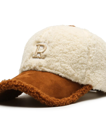 FS 2025 Luxury White Brown Lambswool Baseball Caps for Men Brand