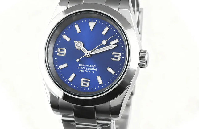 Men's Automatic Watch – Sapphire Crystal, 36mm & 39mm
