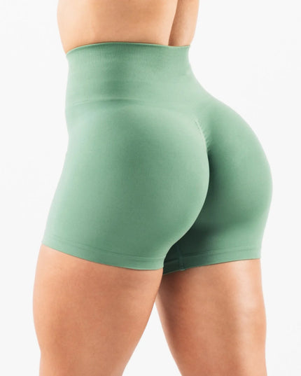 High Waist Amplify Seamless Shorts Women Scrunch Butt Yoga Shorts Push Up Gym