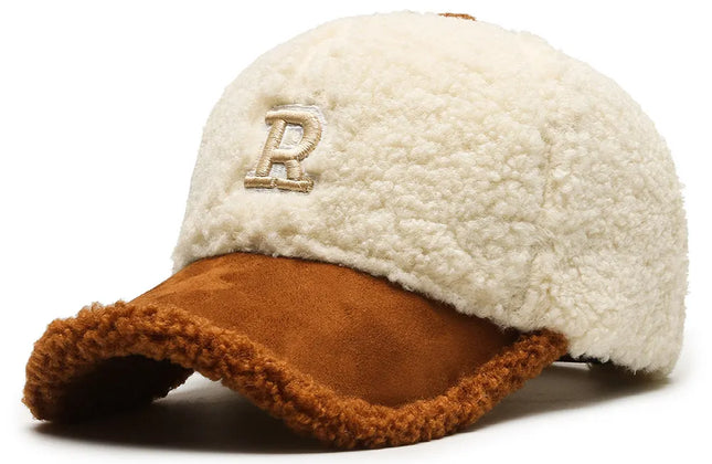 FS 2025 Luxury White Brown Lambswool Baseball Caps for Men Brand