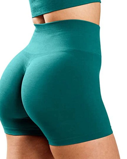 High Waist Amplify Seamless Shorts Women Scrunch Butt Yoga Shorts Push Up Gym