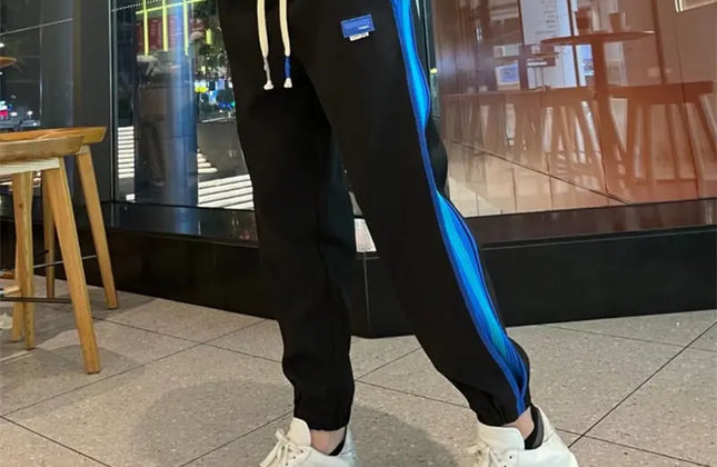 High Waist Loose Fit Men's Spring Trousers - Constantin & Crys