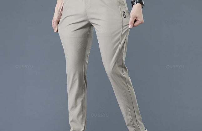 Men's Straight Fit Breathable Summer Pants - Constantin & Crys