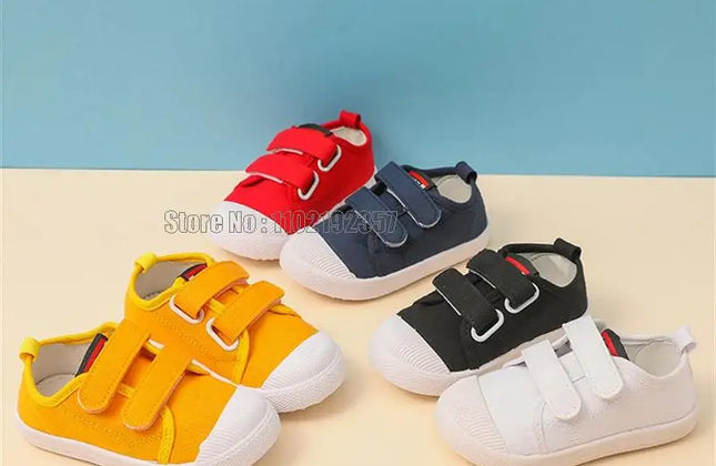 Kids Girls Boys Sneakers Canvas Toddler Breathable Spring Running Sport