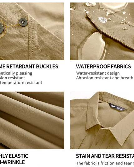 Men's Outdoor Safari Cargo Shirt