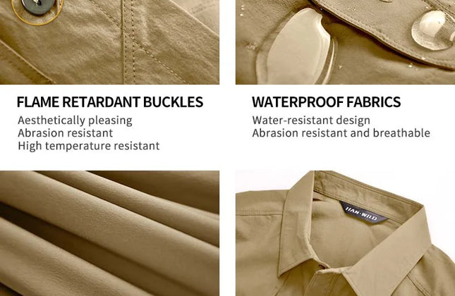Men's Breathable Outdoor Shirt - Constantin & Crys