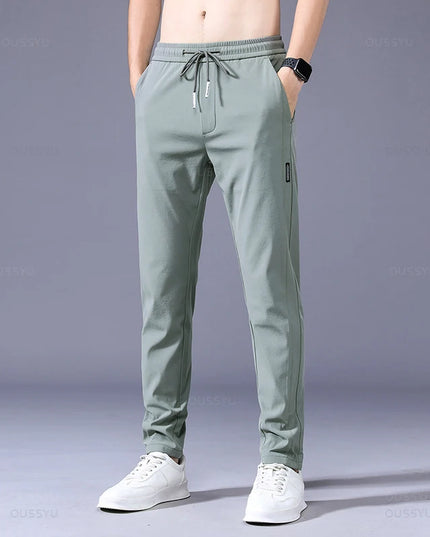 Men's Straight Fit Breathable Summer Pants - Constantin & Crys