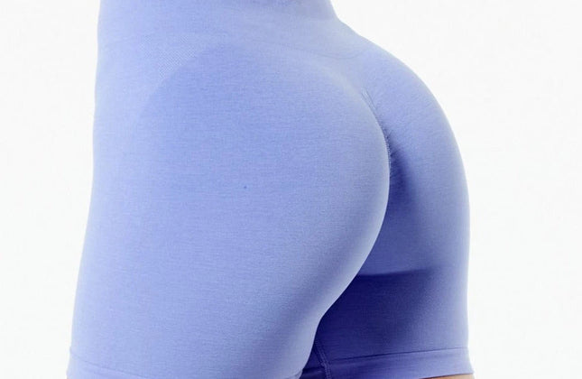 High Waist Amplify Seamless Shorts Women Scrunch Butt Yoga Shorts Push Up Gym