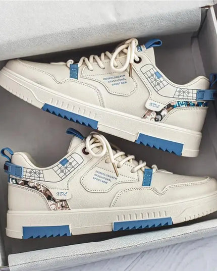 2024 Fashion Men Casual Platform Sneakes LaceUp Trainers Student Sneakes Mens