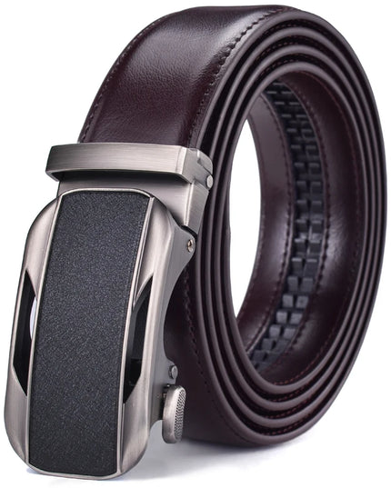 Men's Ratchet Belt with Automatic Buckle