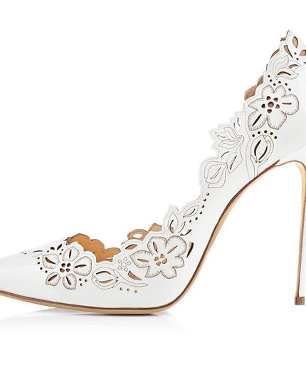 White Fashion Women Evening High Heels Shoes Black Women