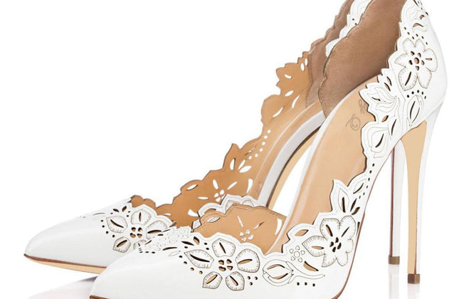 White Fashion Women Evening High Heels Shoes Black Women