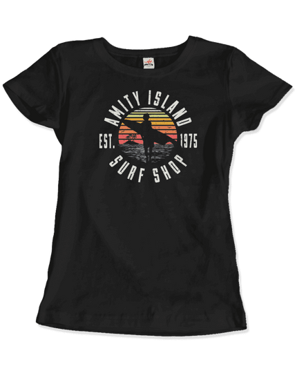 Amity Island Surf Shop Jaws T-Shirt | Classic Graphic Tee