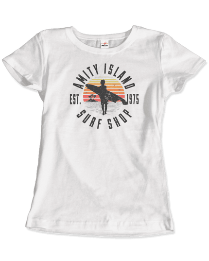 Amity Island Surf Shop Jaws T-Shirt | Classic Graphic Tee