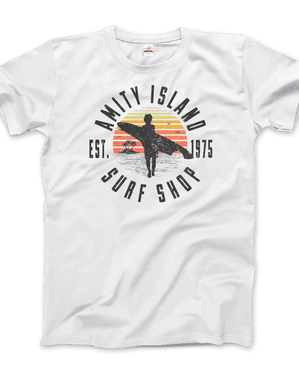 Amity Island Surf Shop Jaws T-Shirt | Classic Graphic Tee