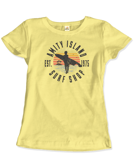 Amity Island Surf Shop Jaws T-Shirt | Classic Graphic Tee