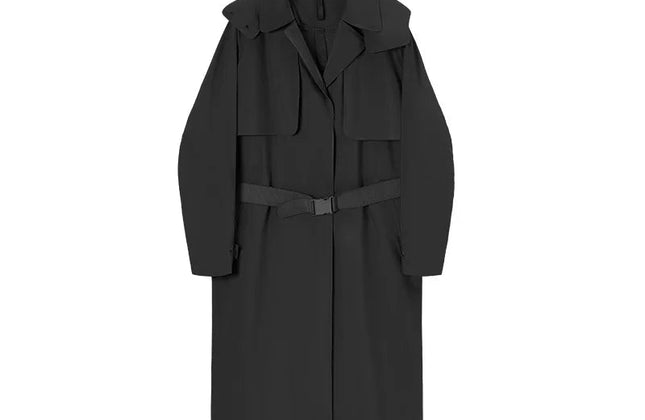 Athleisure Wear Women Long Removable Windbreaker - Gym Outfits - Constantin & Crys