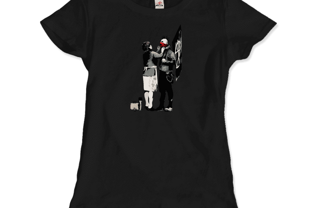 Banksy Anarchist Punk & His Mother T-Shirt
